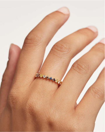 Δαχτυλίδι Sage Ασήμι 925 Επιχρυσωμένο PDPAOLA AN01-209-14 - themelidisjewels